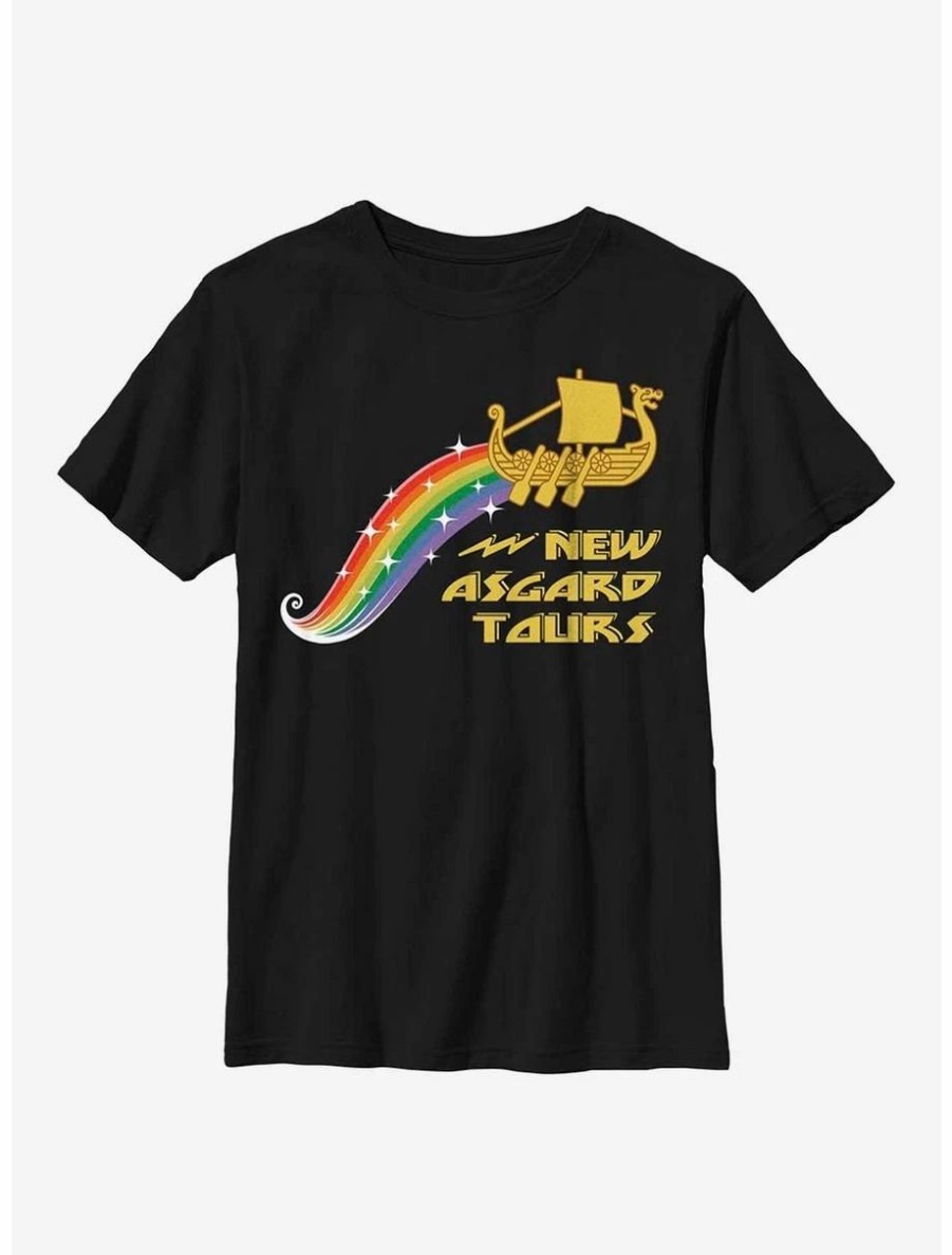 Youth | * Boxlunch Marvel Thor: Love And Thunder New Asgard Tours Youth T-Shirt