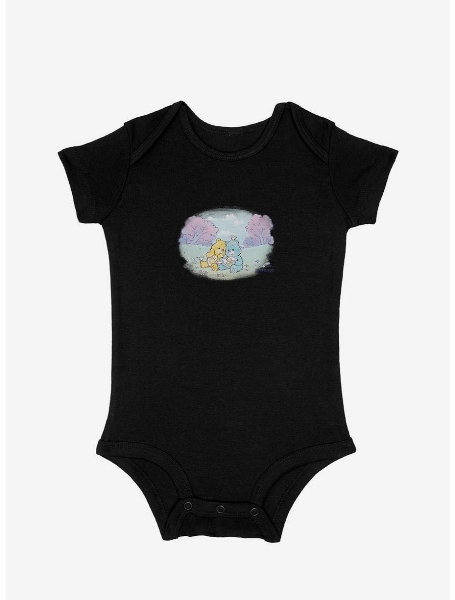 Infant | * Boxlunch Care Bears Funshine And Bedtime Bear Story Time Infant Bodysuit