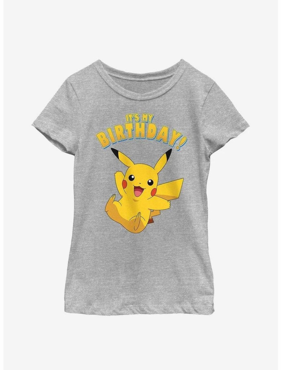 Youth | * Boxlunch Pokemon Pikachu Birthday Party Youth Girls T-Shirt