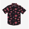 Toddler | * Naruto Shippuden Akatsuki Cloud Toddler Woven Button-Up Boxlunch Exclusive