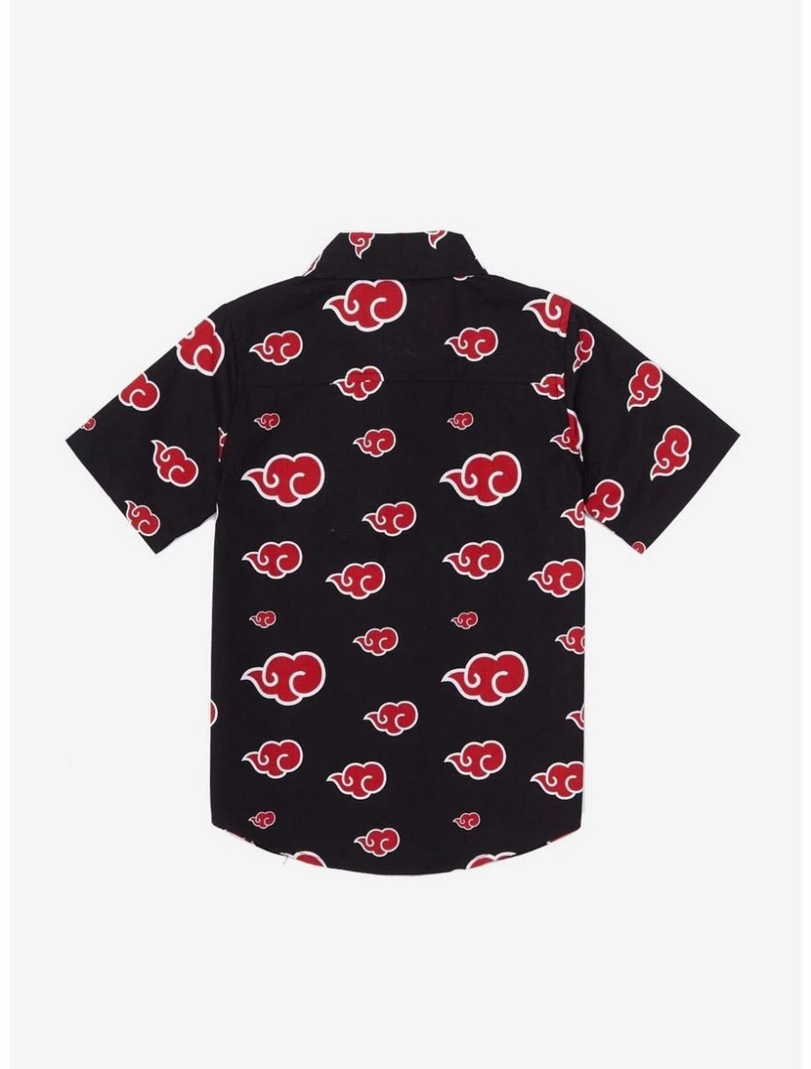 Toddler | * Naruto Shippuden Akatsuki Cloud Toddler Woven Button-Up Boxlunch Exclusive