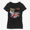 Youth | * Boxlunch Nintendo Super Mario 3D World Bowser'S Fury Fly Through Youth Girl T-Shirt