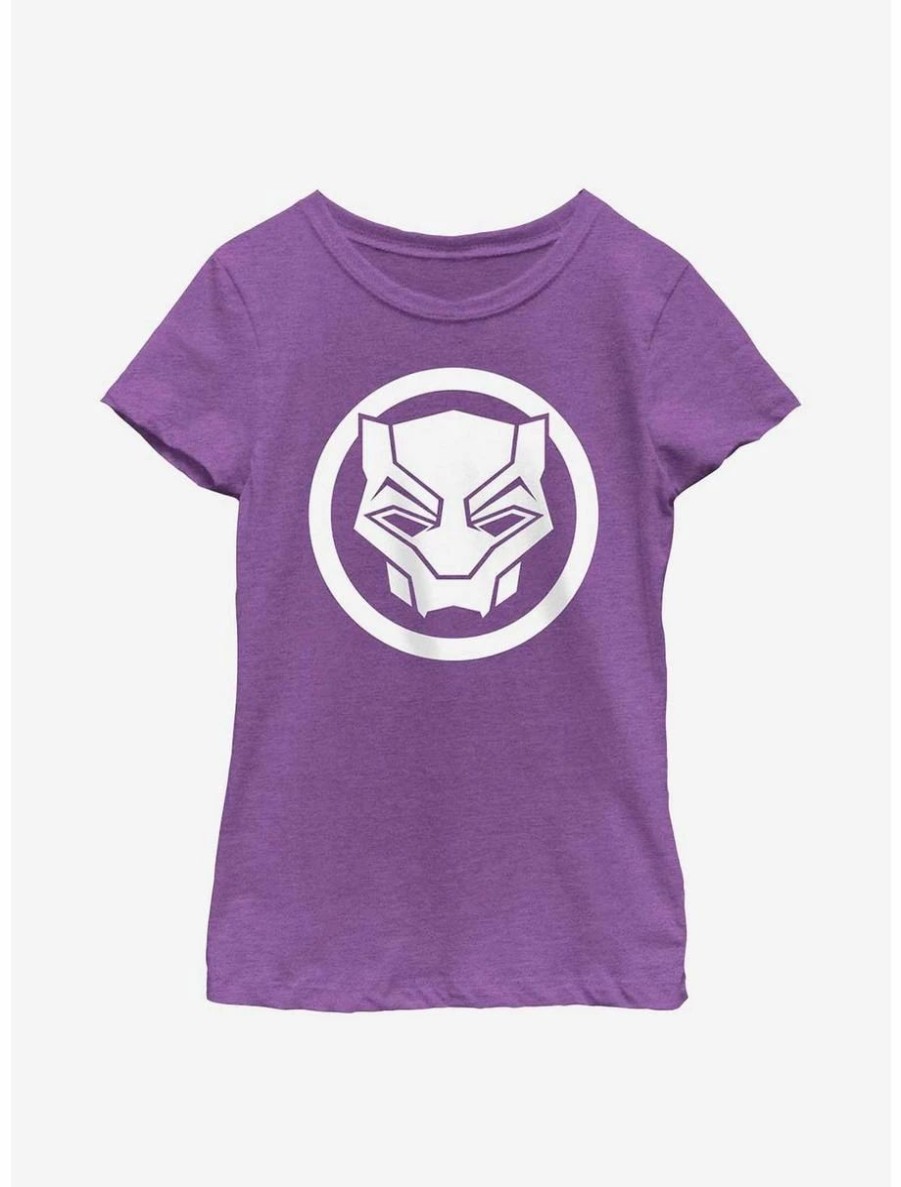 Youth | * Boxlunch Marvel Black Panther: Wakanda Forever Simple Sigil Youth Girls T-Shirt