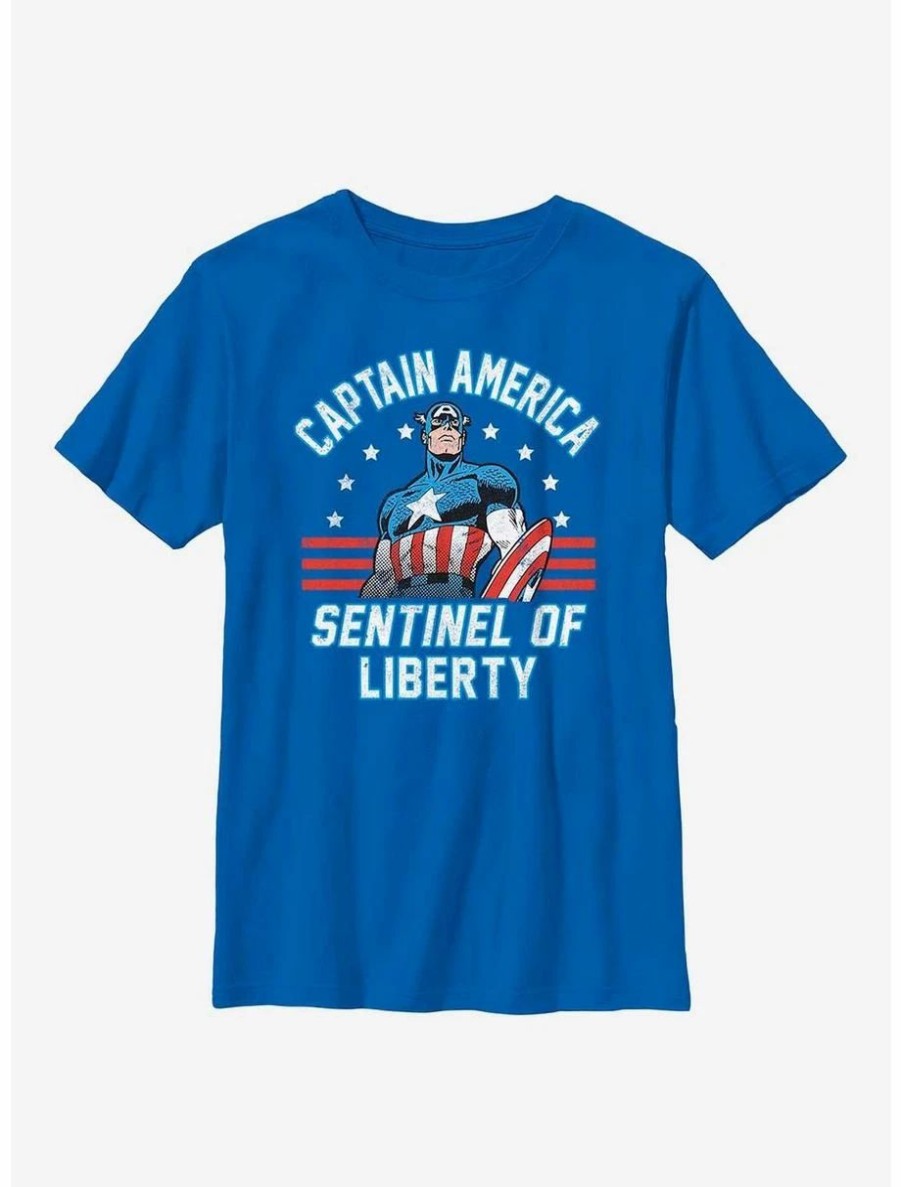 Youth | * Boxlunch Marvel Captain America Sentinel Of Liberty Youth T-Shirt