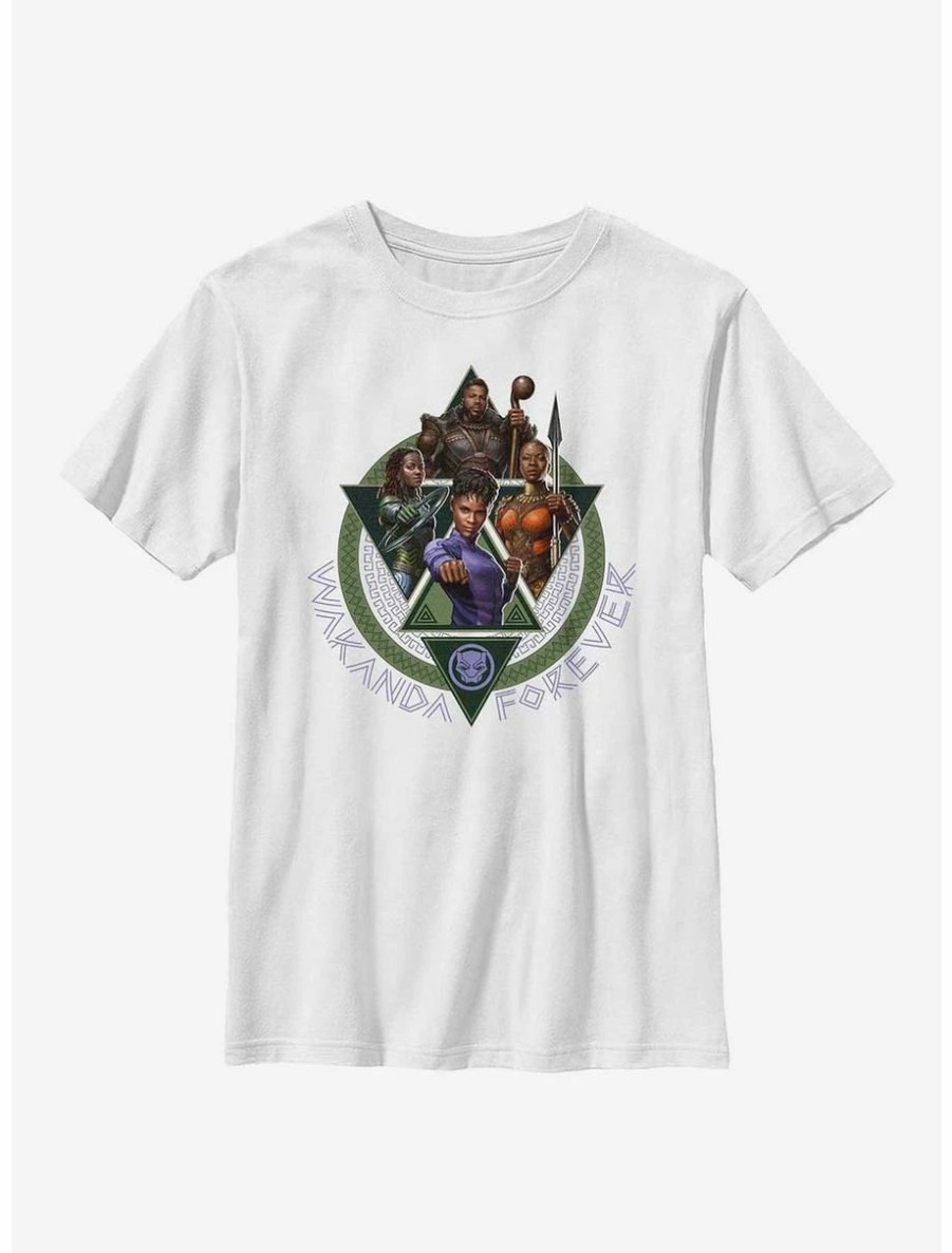 Youth | * Boxlunch Marvel Black Panther: Wakanda Forever Squad Youth T-Shirt