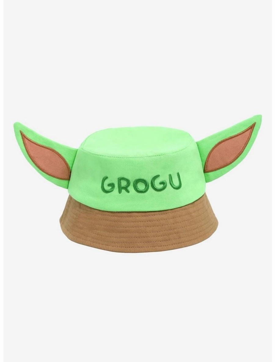 Headwear | * Star Wars The Mandalorian Grogu Youth Eared Bucket Hat Boxlunch Exclusive