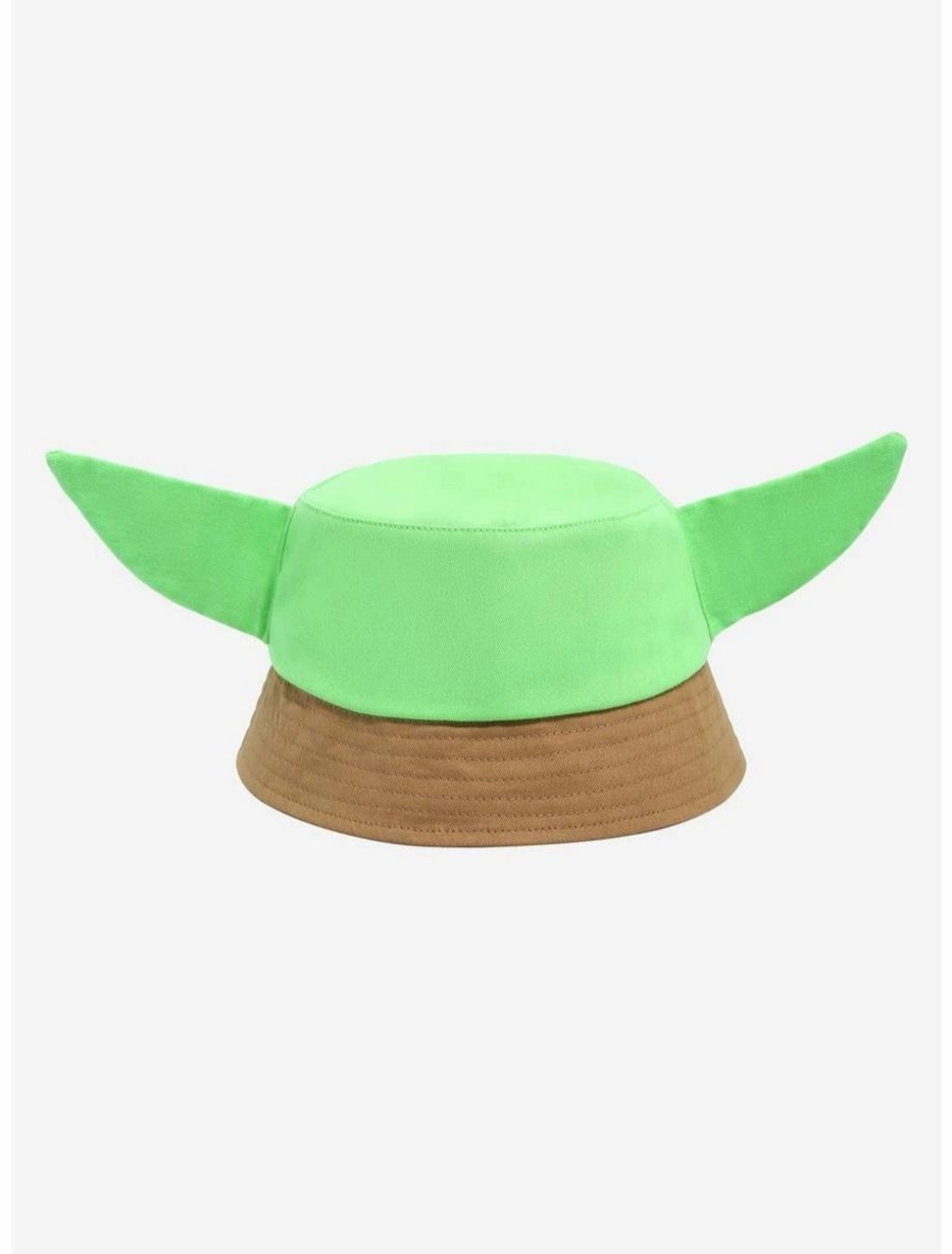 Headwear | * Star Wars The Mandalorian Grogu Youth Eared Bucket Hat Boxlunch Exclusive