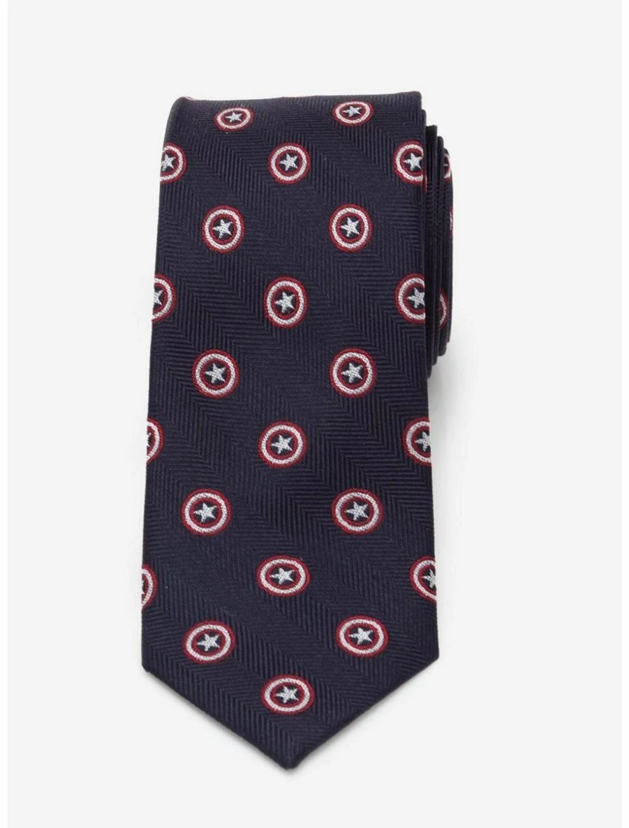 Accessories | * Boxlunch Marvel Captain America Shield Youth Tie