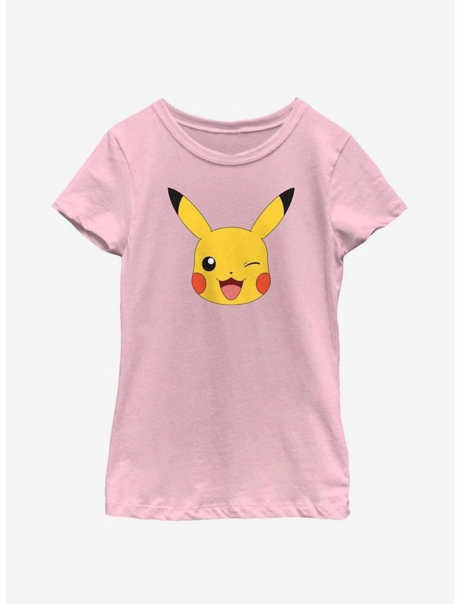 Youth | * Boxlunch Pokemon Pikachu Big Face Youth Girls T-Shirt