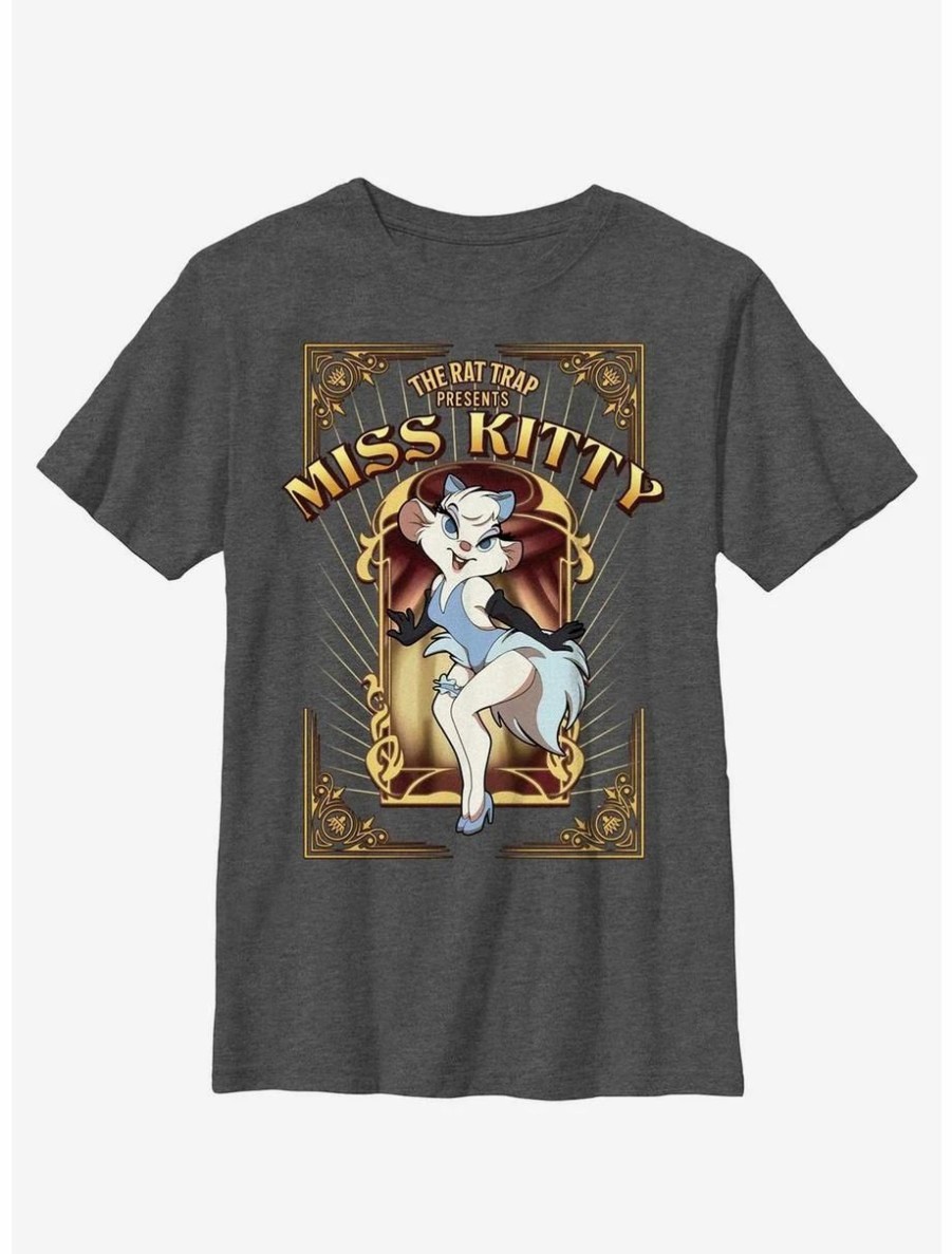 Youth | * Boxlunch Disney The Great Mouse Detective Miss Kitty Poster Youth T-Shirt