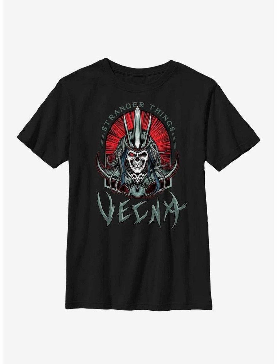 Youth | * Boxlunch Stranger Things Vecna Tombstone Badge Youth T-Shirt