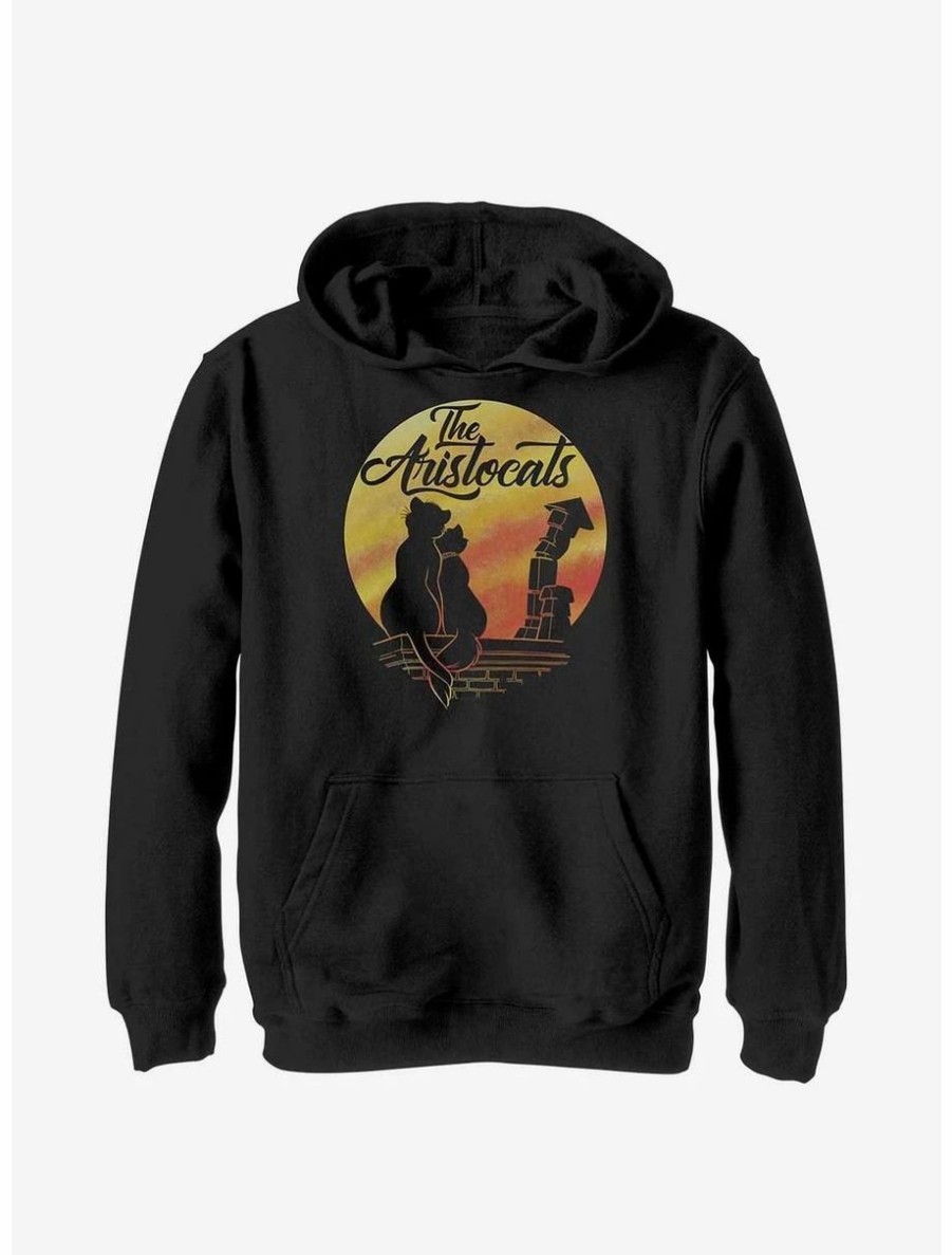 Youth | * Boxlunch Disney The Aristocats Moon Silhouette Youth Hoodie