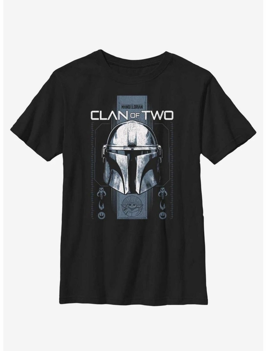 Youth | * Boxlunch Star Wars The Mandalorian Clan Of Two Youth T-Shirt