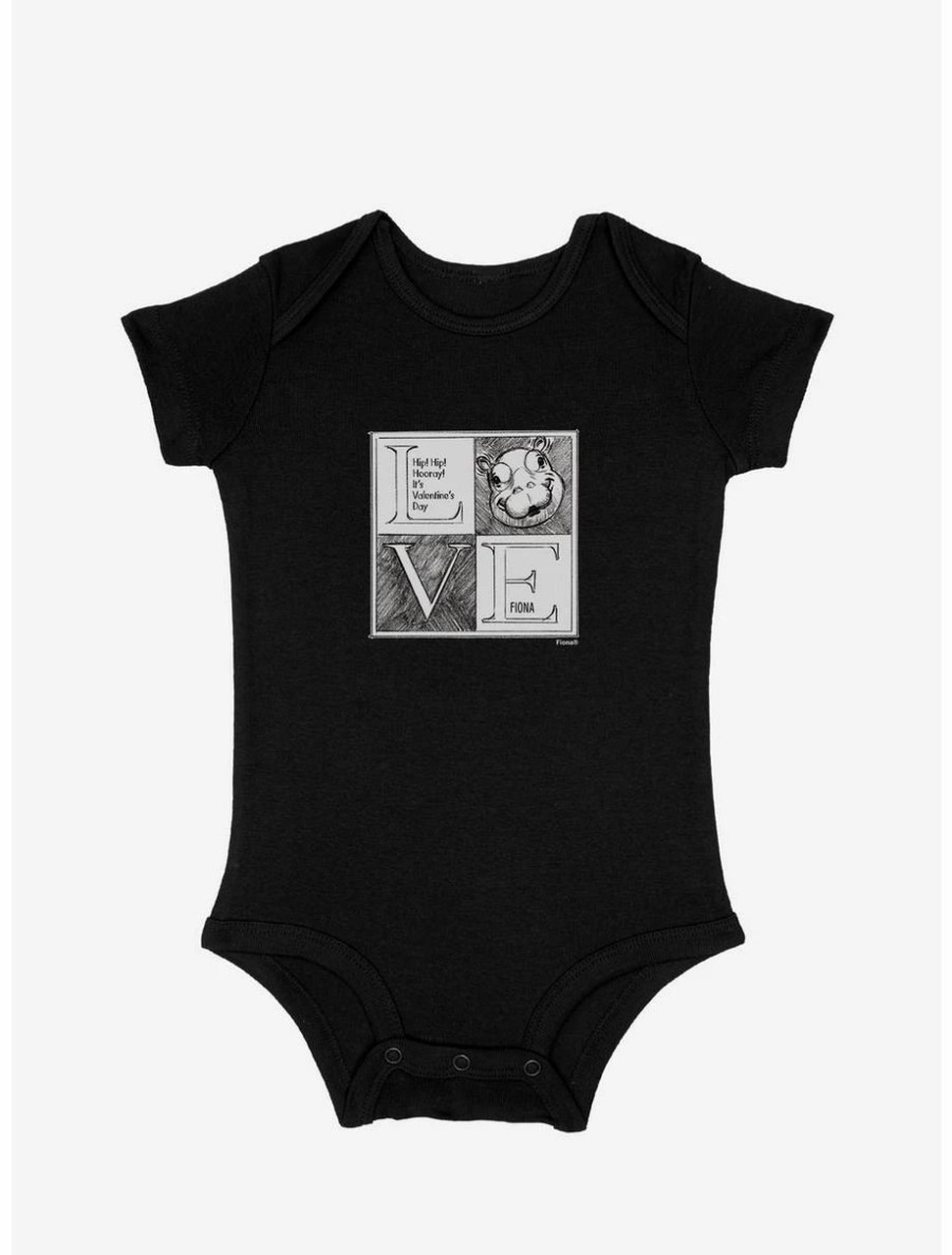 Infant | * Boxlunch Fiona The Hippo Valentine'S Day Hip Hooray Infant Bodysuit