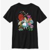 Youth | * Boxlunch Disney Alice In Wonderland Flower Afternoon Youth T-Shirt