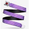 Accessories | * Boxlunch Disney Minnie Mouse Ears Monogram Dots Youth Seatbelt Belt