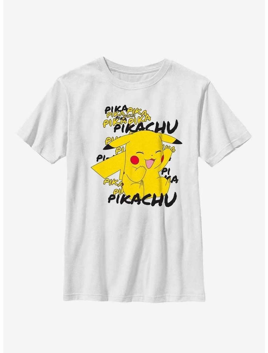 Youth | * Boxlunch Pokemon Pikachu Cracks A Joke Youth T-Shirt