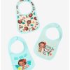 Accessories | * Disney Moana Tropical Icons Infant Bib Set Boxlunch Exclusive