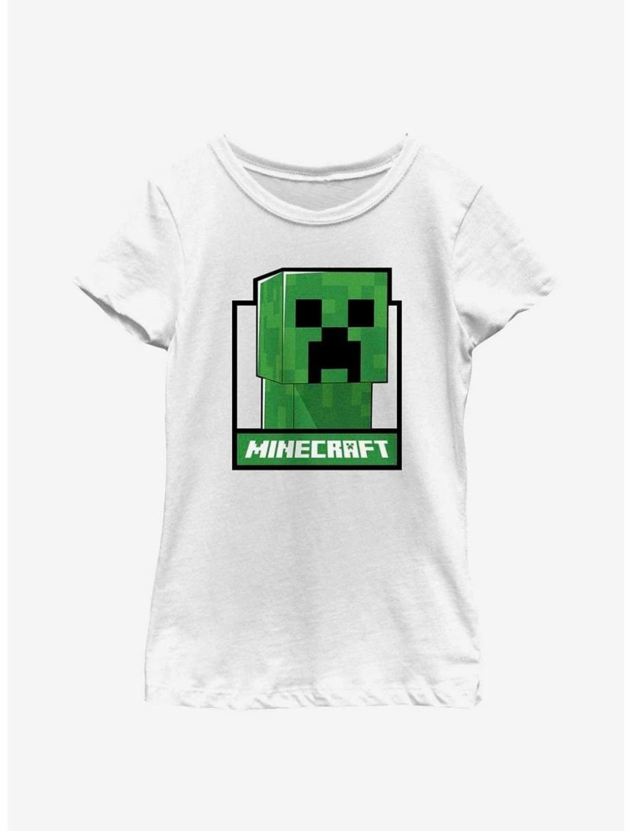 Youth | * Boxlunch Minecraft Creep In A Box Youth Girls T-Shirt