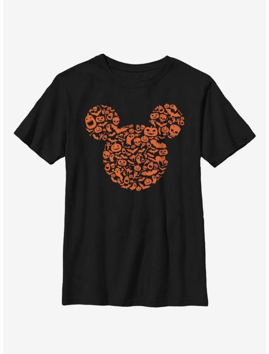 Youth | * Boxlunch Disney Mickey Mouse Mouse Ears Halloween Icons Youth T-Shirt