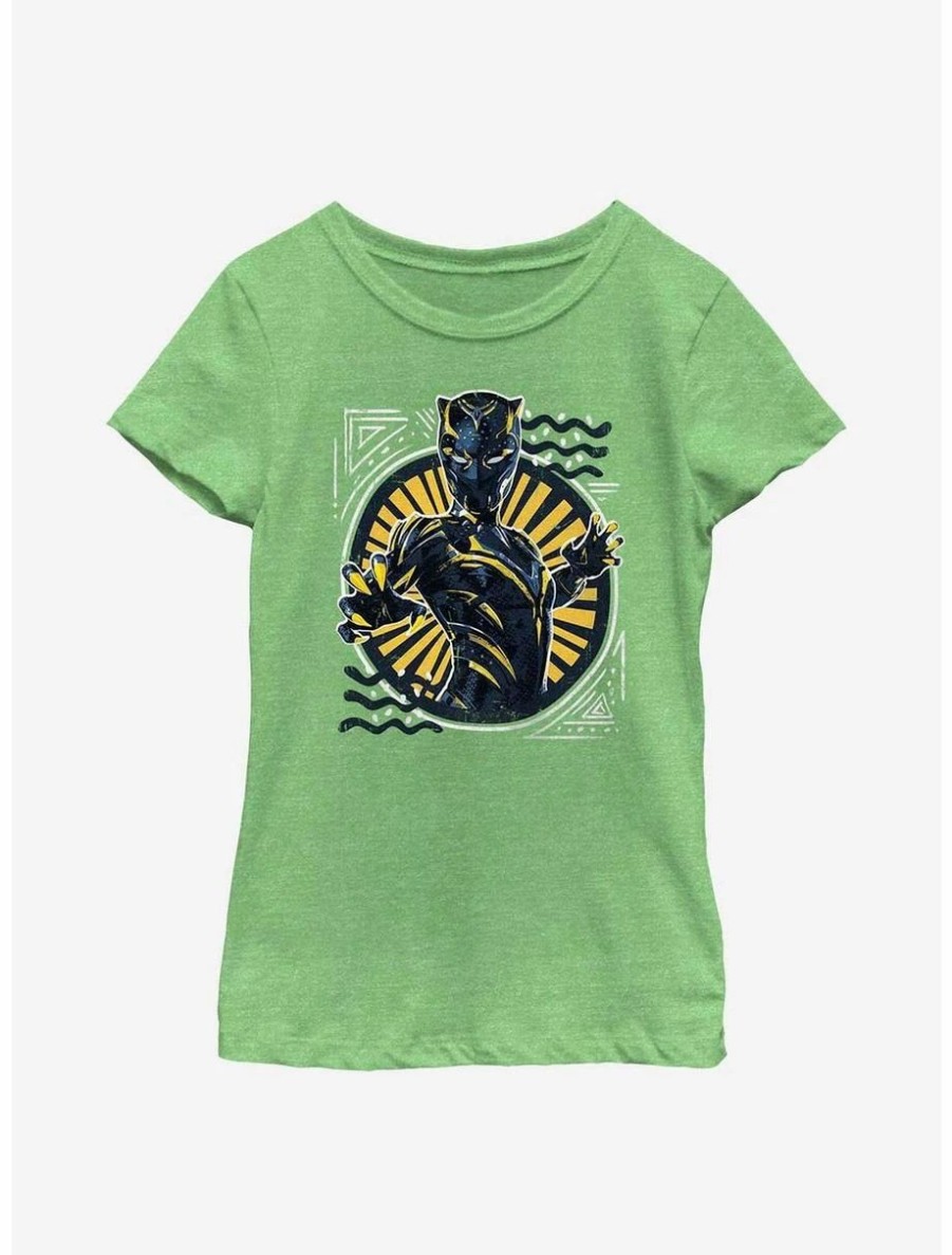 Youth | * Boxlunch Marvel Black Panther: Wakanda Forever Painted Shuri Badge Youth Girls T-Shirt