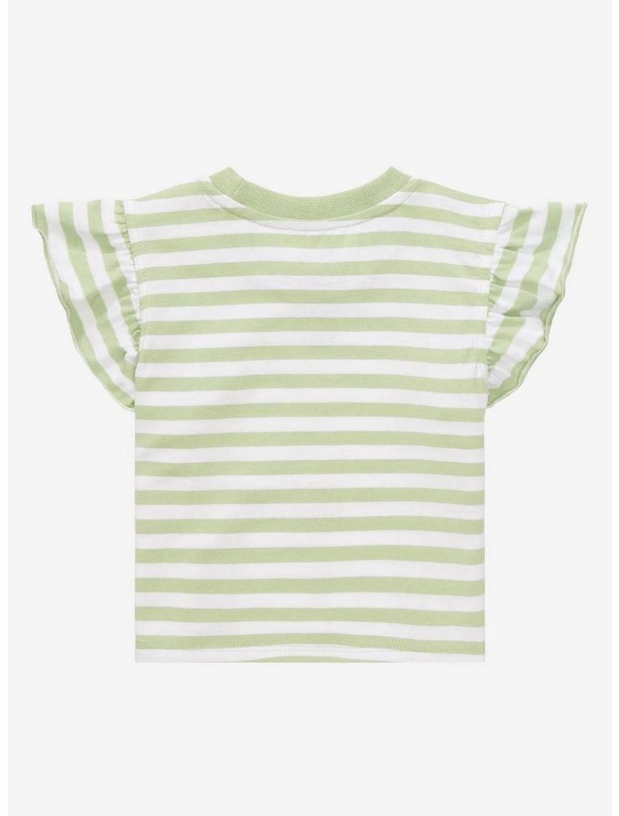 Toddler | * Our Universe Disney Peter Pan Tinker Bell Striped Ruffled Toddler T-Shirt Boxlunch Exclusive