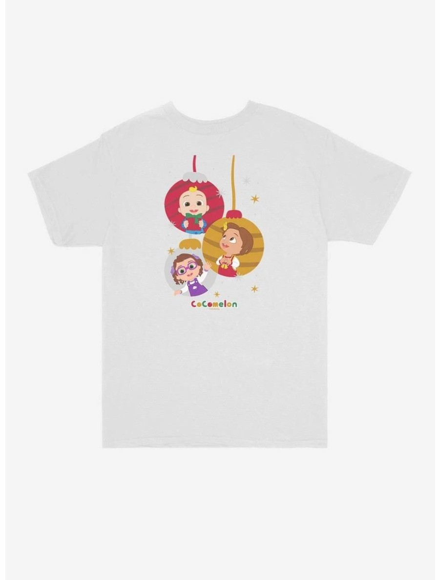 Youth | * Boxlunch Cocomelon Holiday Ornaments Youth T-Shirt