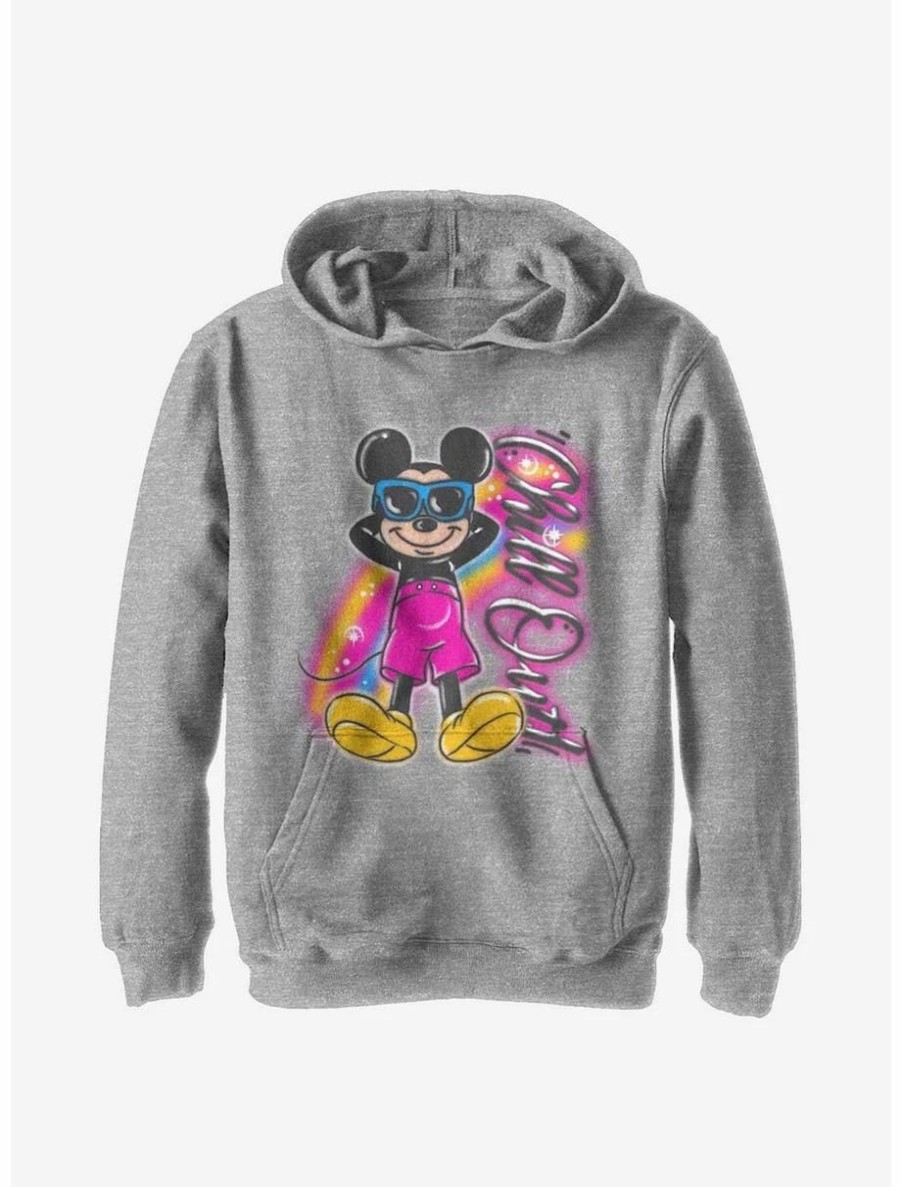 Youth | * Boxlunch Disney Mickey Mouse Airbrush Style Youth Hoodie