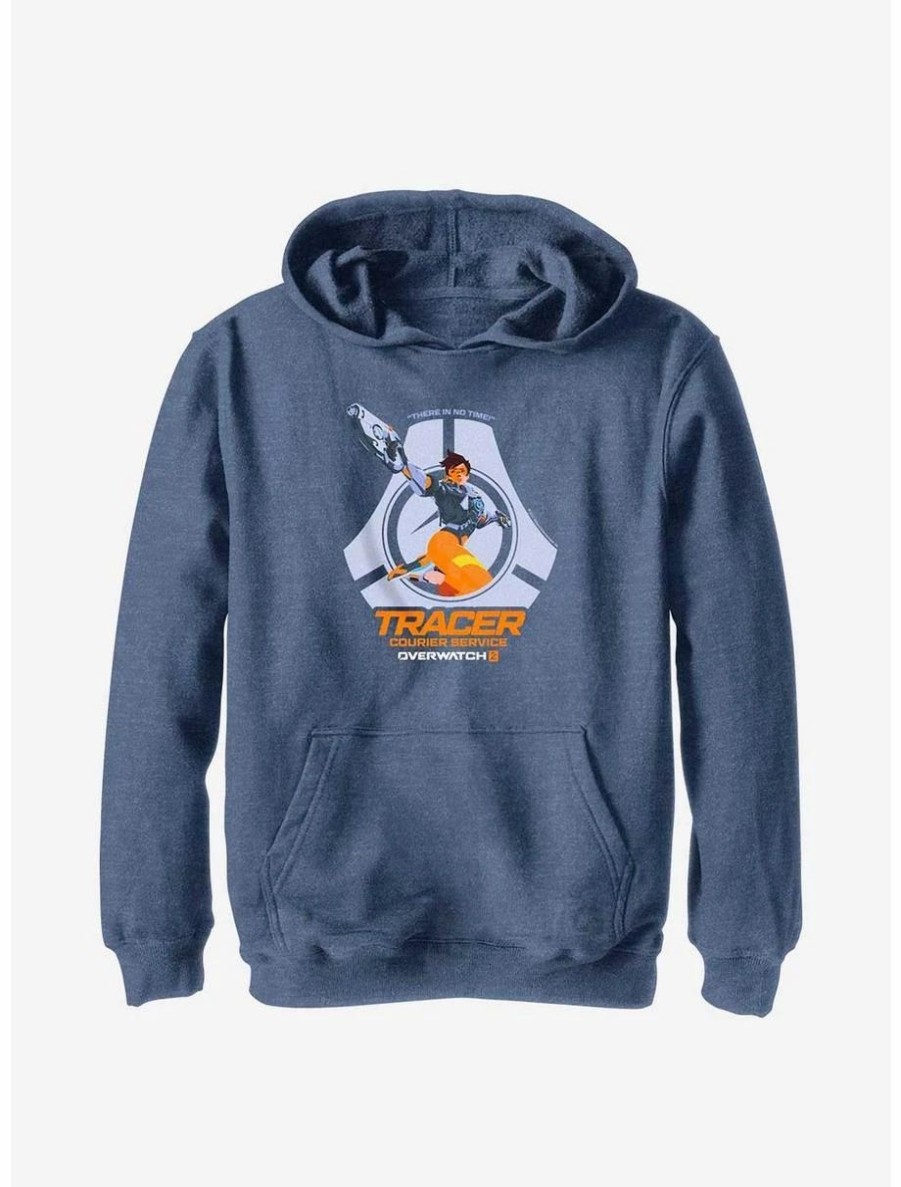 Youth | * Boxlunch Overwatch 2 Tracer Courier Service Youth Hoodie