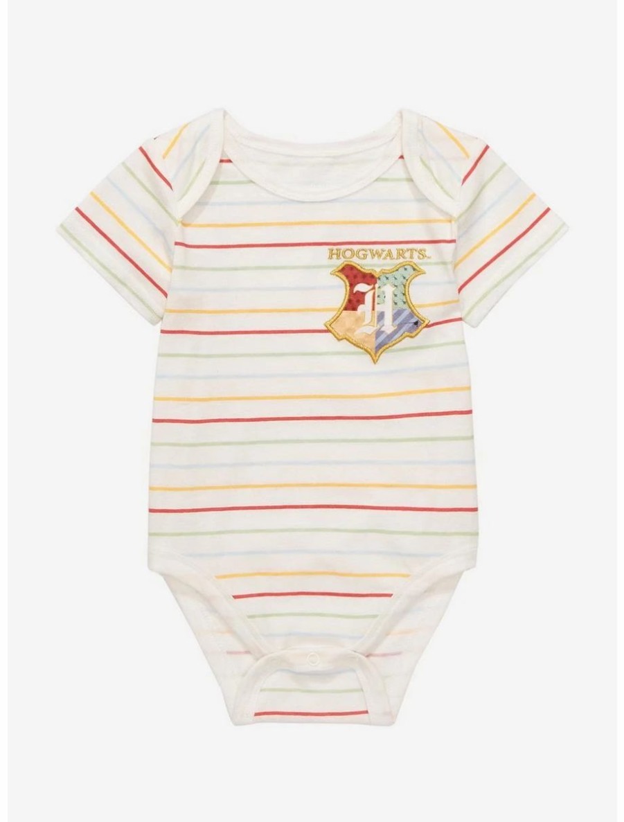 Infant | * Harry Potter Hogwarts House Crest Striped Infant One-Piece Boxlunch Exclusive