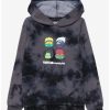 Youth | * Teenage Mutant Ninja Turtles X Naruto Youth Tie-Dye Hoodie Boxlunch Exclusive