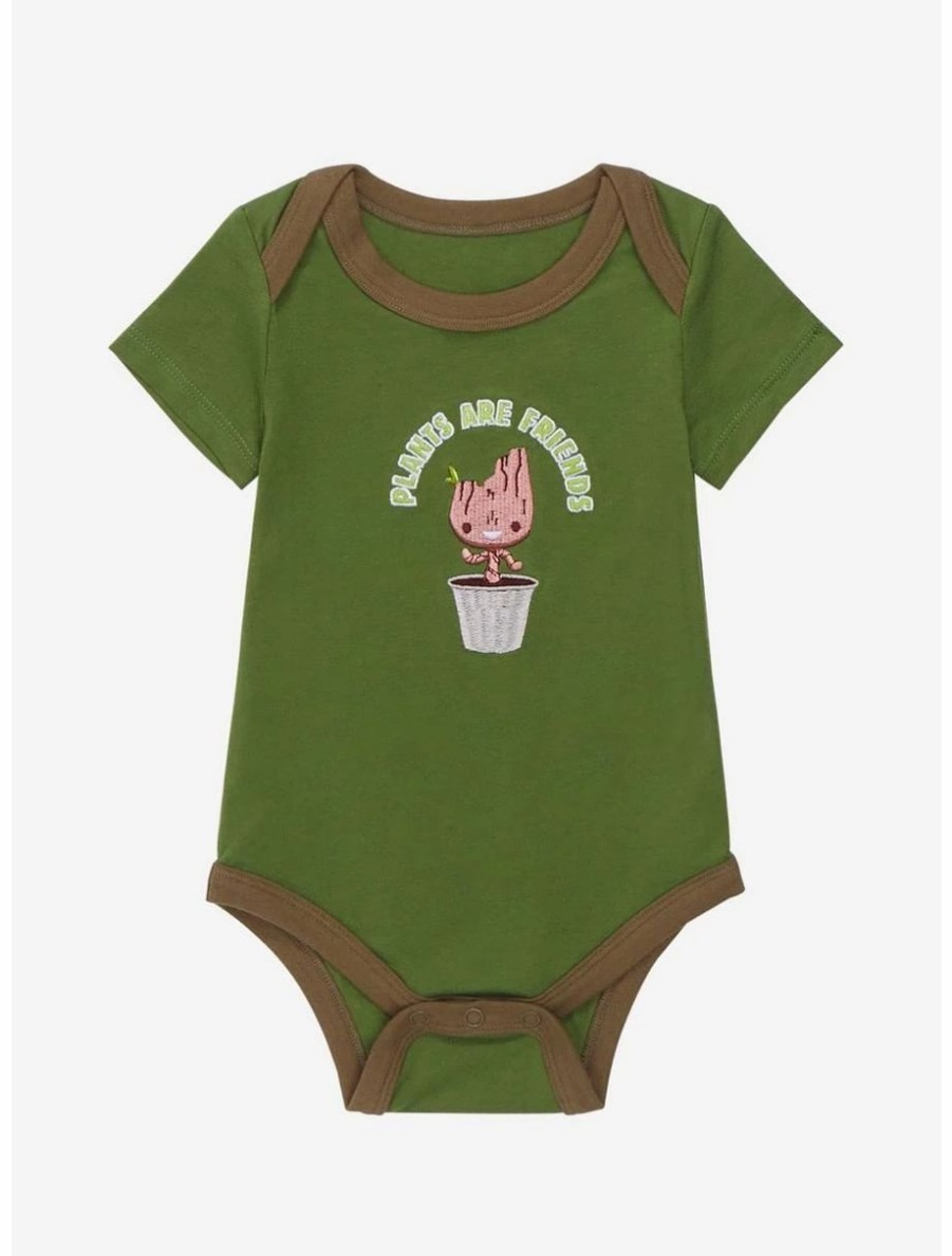 Infant | * Marvel Guardians Of The Galaxy Groot Friends Infant One-Piece Boxlunch Exclusive