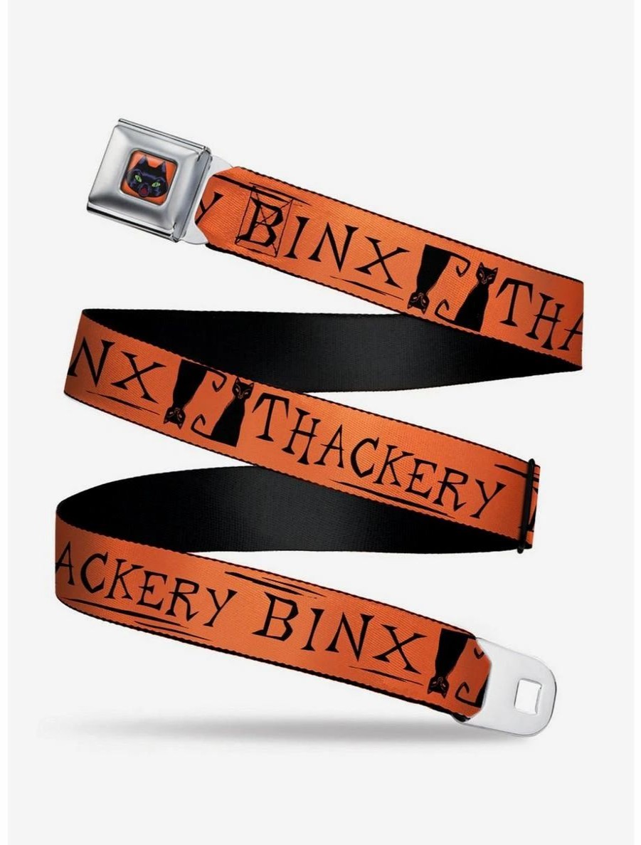 Accessories | * Boxlunch Hocus Pocus Thackery Binx Cat Youth Seatbelt Belt