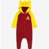 Infant | * Boxlunch Disney Winnie The Pooh Eared Hood Full-Body Infant One-Piece