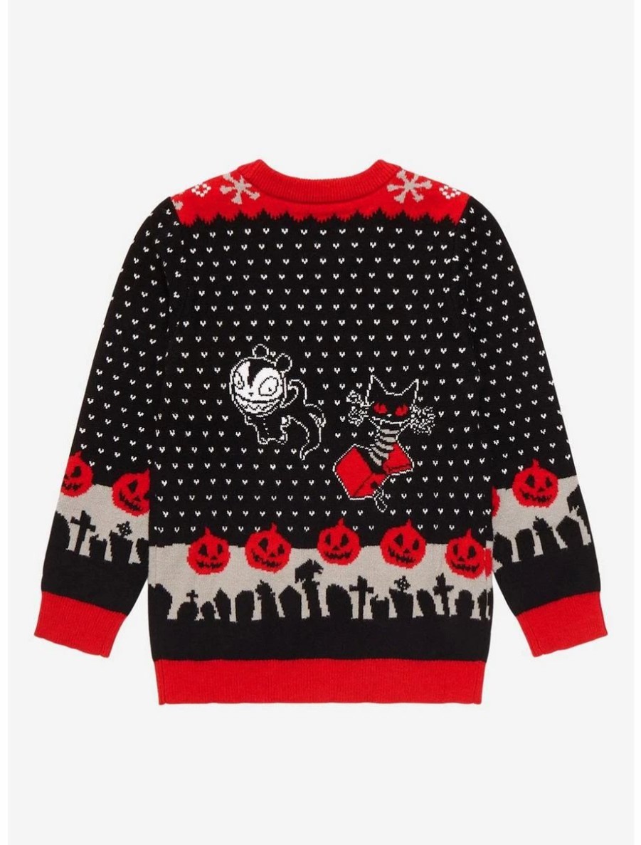 Toddler | * Disney The Nightmare Before Christmas Jack Skellington In A Sled Toddler Holiday Sweater Boxlunch Exclusive