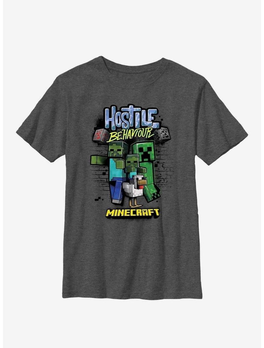 Youth | * Boxlunch Minecraft Hostile Trio Youth T-Shirt