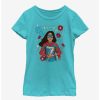 Youth | * Boxlunch Marvel Ms. Marvel Flower Badge Youth Girls T-Shirt