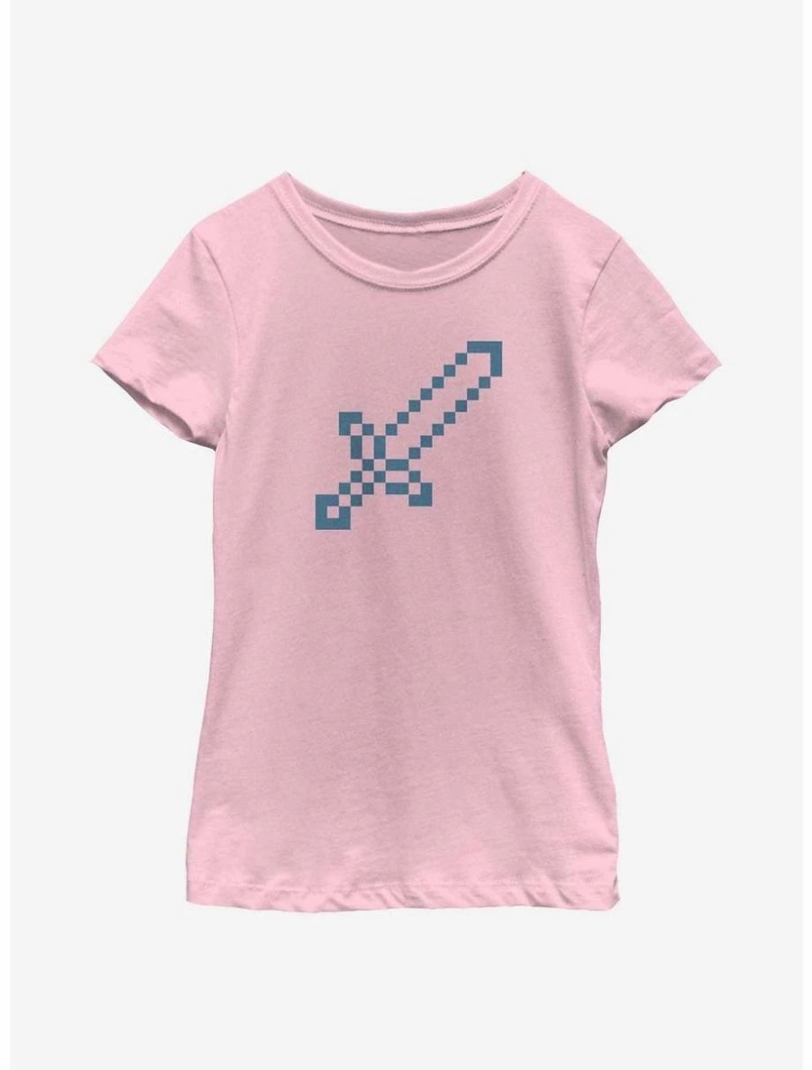 Youth | * Boxlunch Minecraft Sword Youth Girls T-Shirt