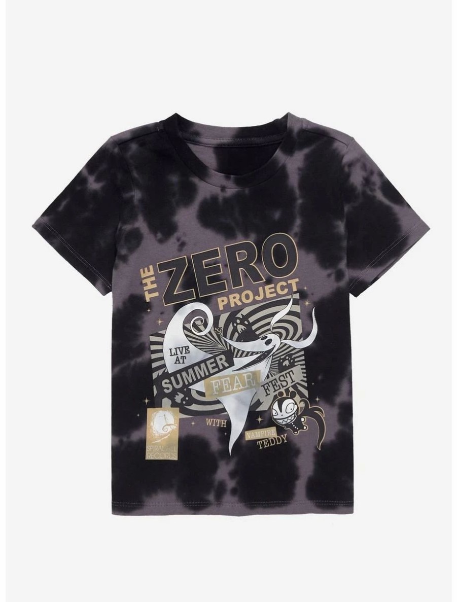 Toddler | * Disney The Nightmare Before Christmas The Zero Project Toddler Tie-Dye T-Shirt Boxlunch Exclusive