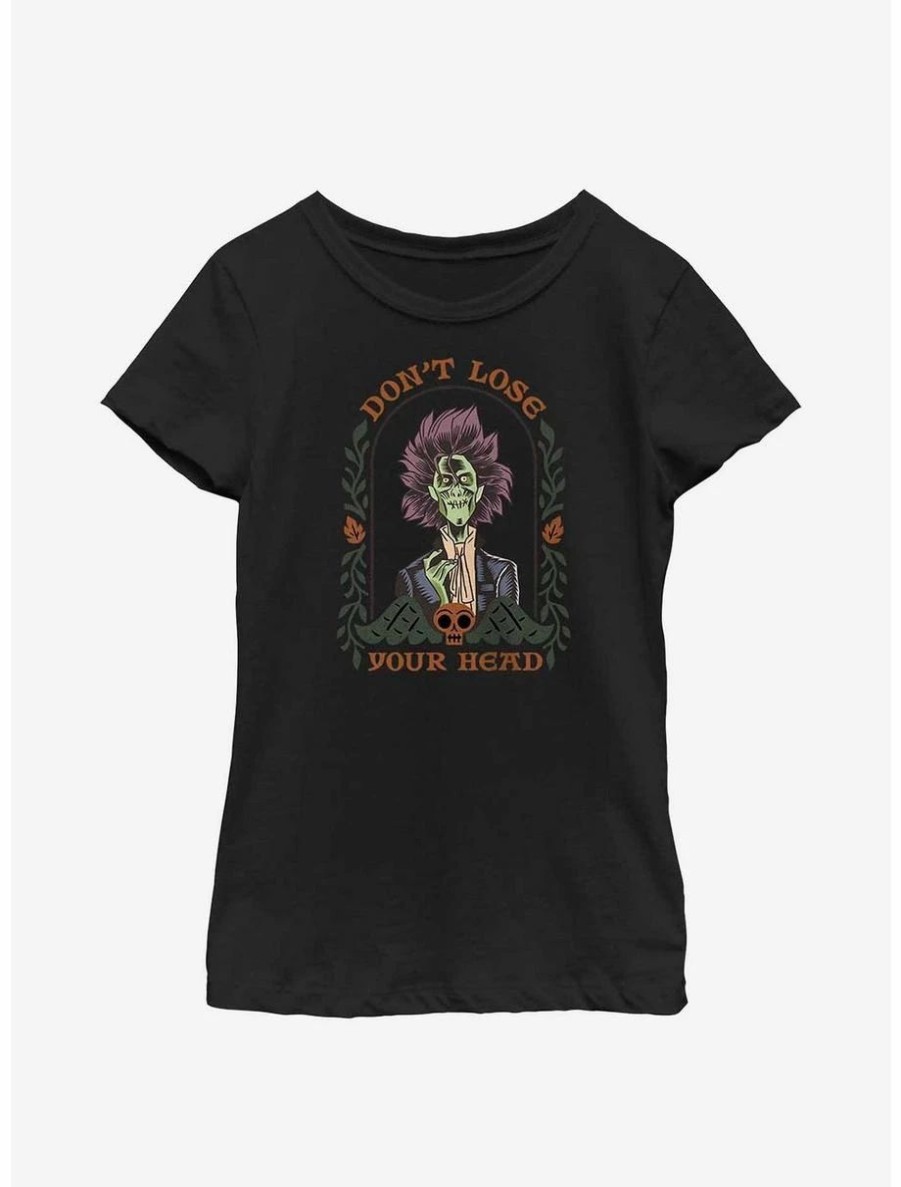 Youth | * Boxlunch Disney Hocus Pocus 2 Don'T Lose Your Head Billy Butcherson Youth Girls T-Shirt