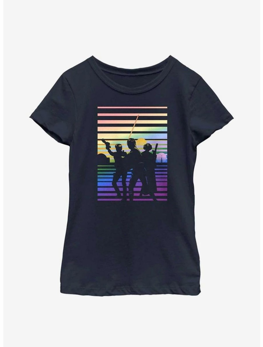 Youth | * Boxlunch Star Wars Sunset Silhouette Youth T-Shirt