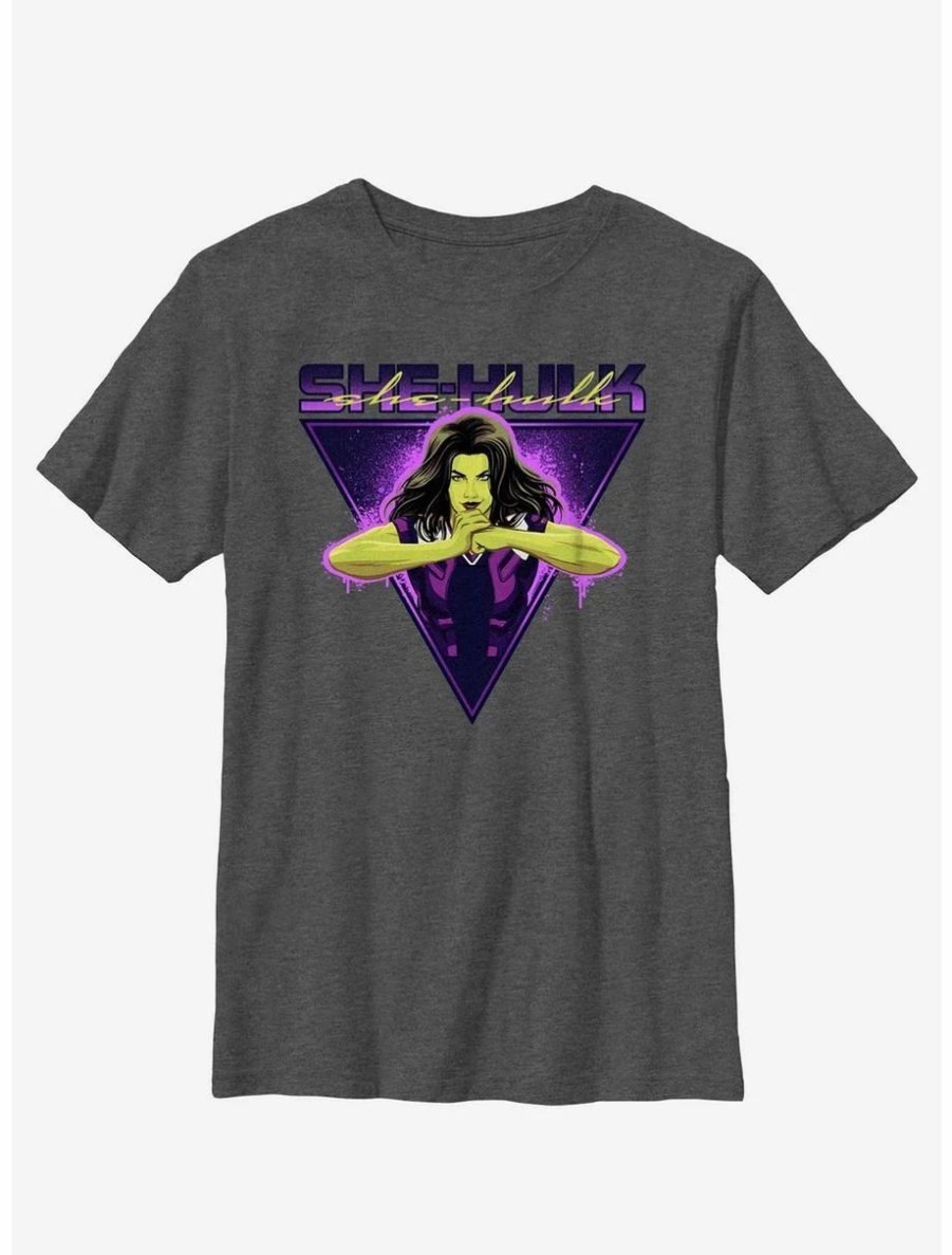 Youth | * Boxlunch Marvel She-Hulk Triangular Portrait Youth T-Shirt