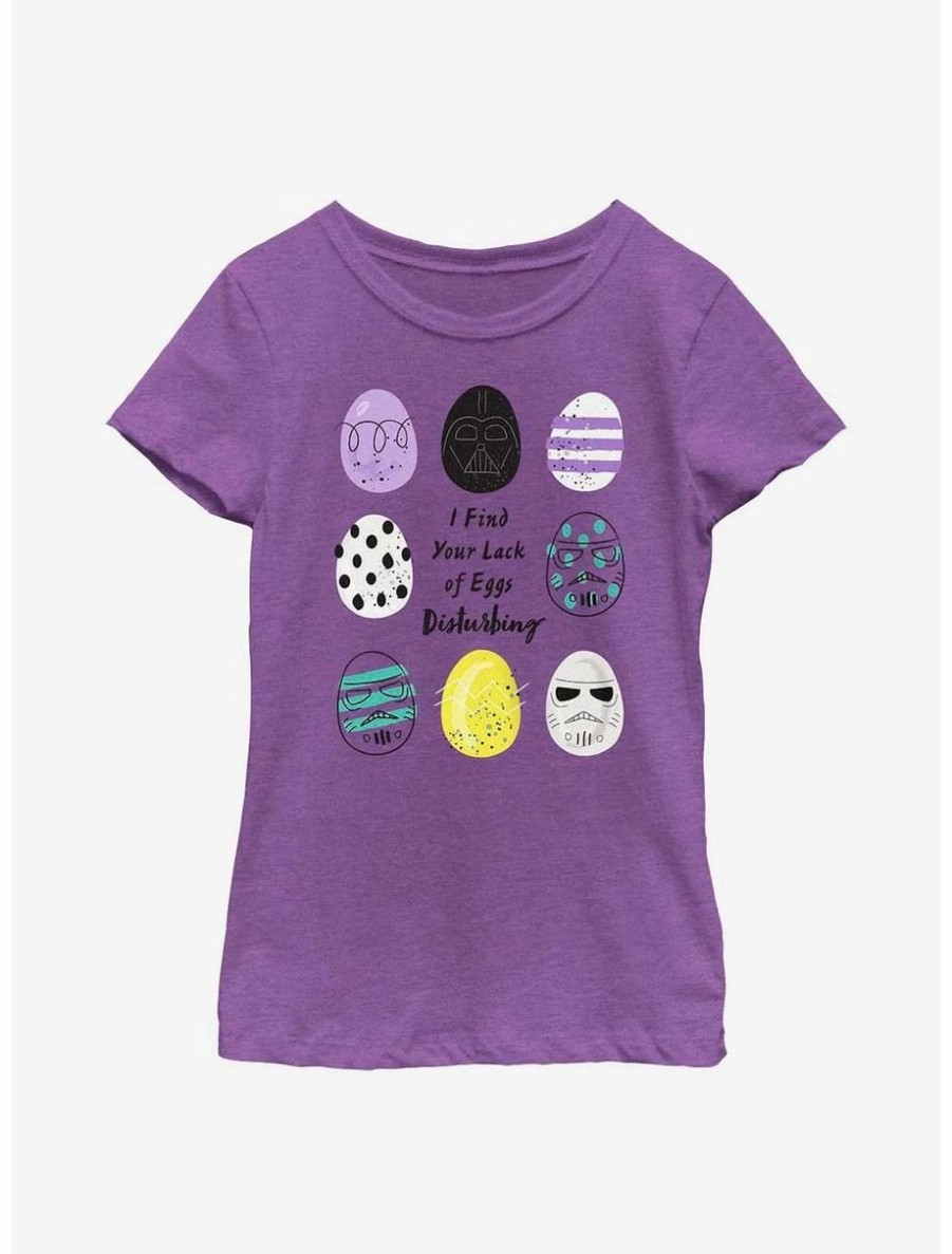 Youth | * Boxlunch Star Wars Lack Of Easter Eggs Disturbing Youth Girls T-Shirt