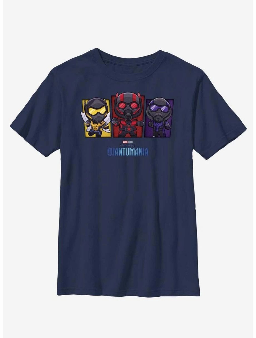 Youth | * Boxlunch Marvel Ant-Man And The Wasp: Quantumania Chibi Heroes Youth T-Shirt