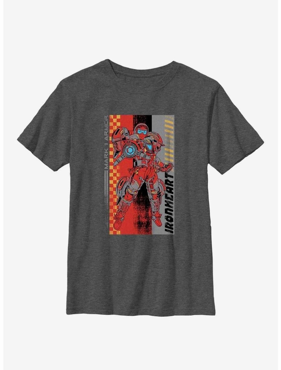 Youth | * Boxlunch Marvel Black Panther: Wakanda Forever Ironheart Mark 1 Armor Youth T-Shirt