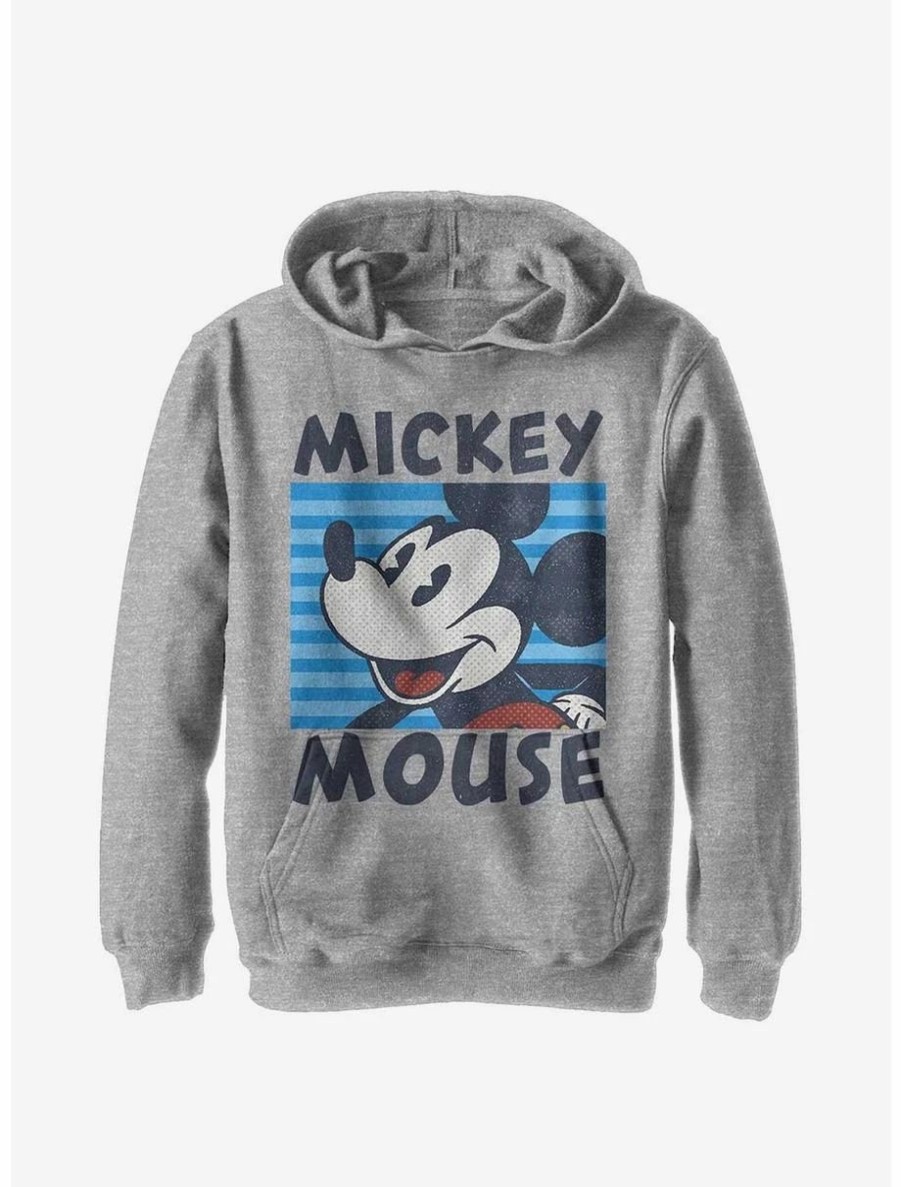 Youth | * Boxlunch Disney Mickey Mouse Stripes Youth Hoodie