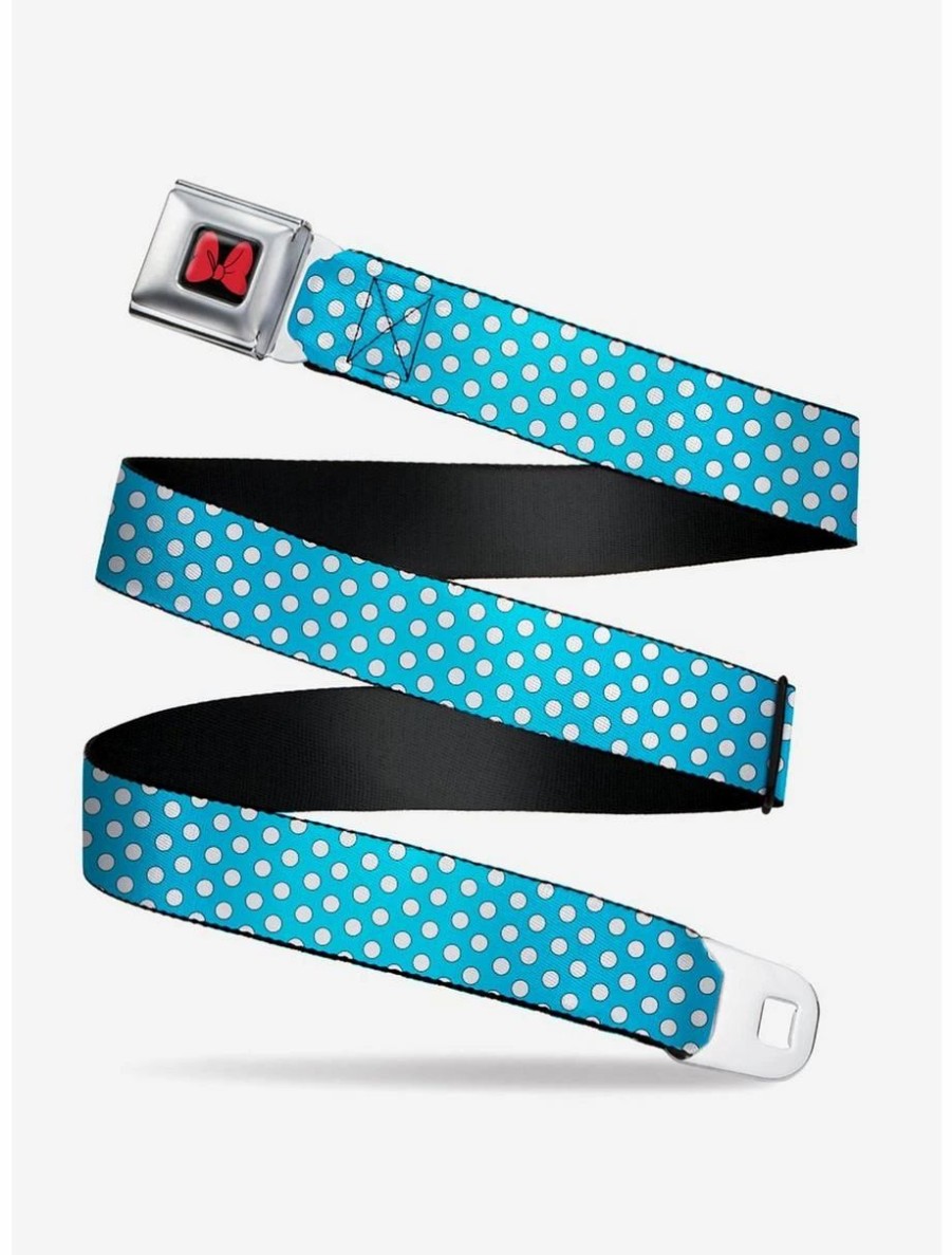 Accessories | * Boxlunch Disney Minnie Mouse Dots Youth Seatbelt Belt