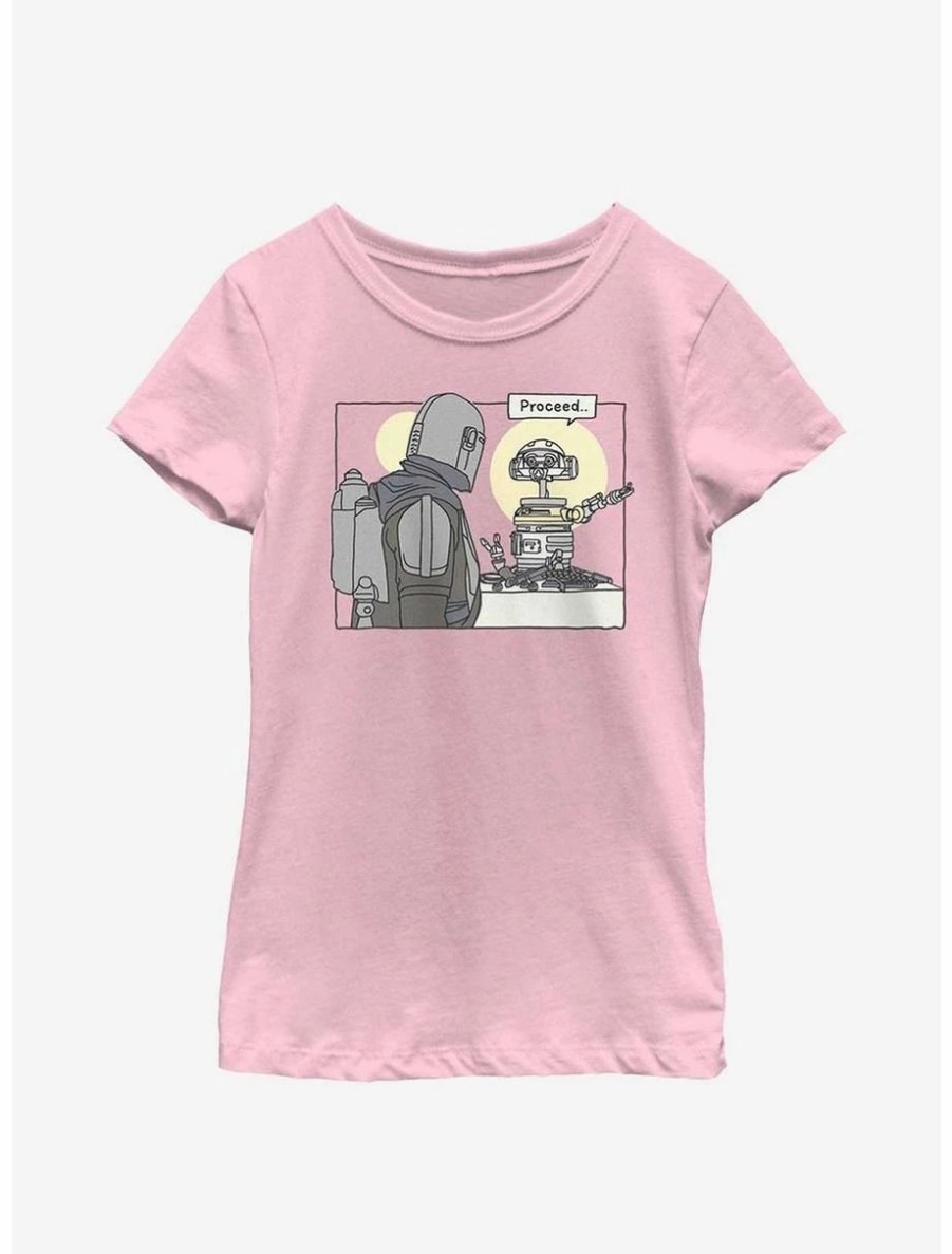 Youth | * Boxlunch Star Wars The Book Of Boba Fett Proceed Youth Girls T-Shirt