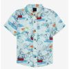 Toddler | * Disney Peter Pan Map Toddler Woven Button-Up Boxlunch Exclusive