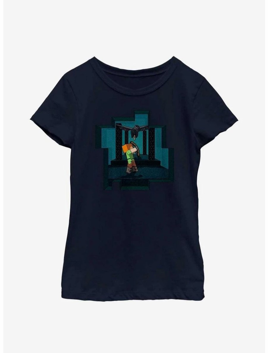 Youth | * Boxlunch Minecraft Ender Eyeyouth Girls T-Shirt